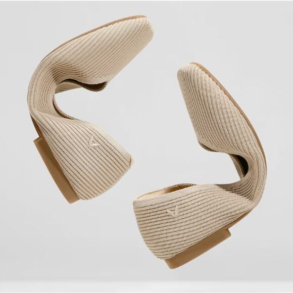 Vivaia Women's Almond Margot 2.0 Square-Toe V-Cut Flats Size 10.5 - Picture 10 of 10